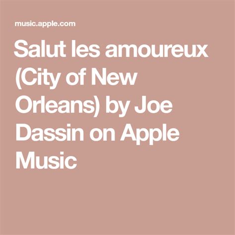 city of new orleans chanson.